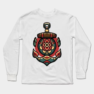 anchor tattoo Long Sleeve T-Shirt